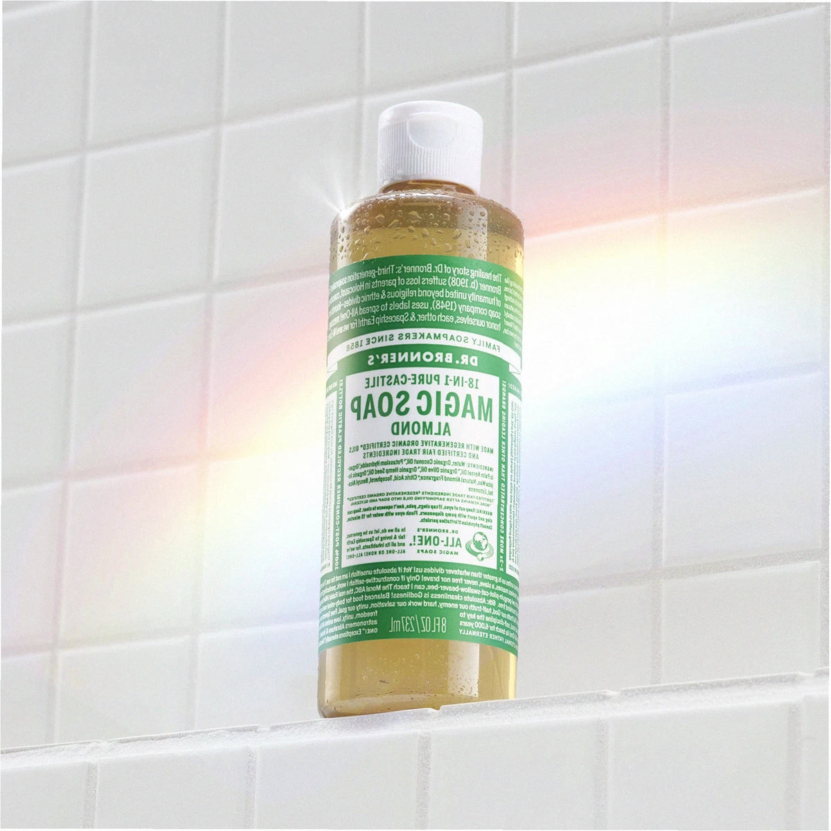 Almond Pure-Castile Liquid Soap for Body & Hands