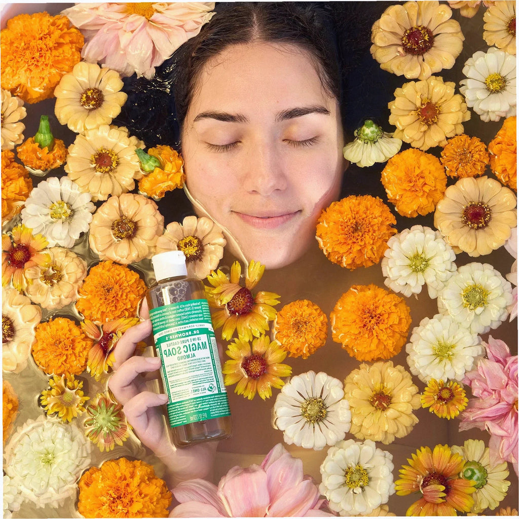 Almond Pure-Castile Liquid Soap for Body & Hands