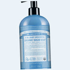Unscented Organic Sugar Soap Creamy Body Wash