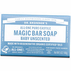 Unscented Pure-Castile Bar Soap Natural Hand Cleanser