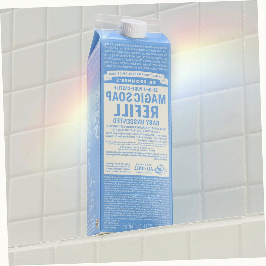 Unscented Pure-Castile Soap Refill Pouch Eco Refill