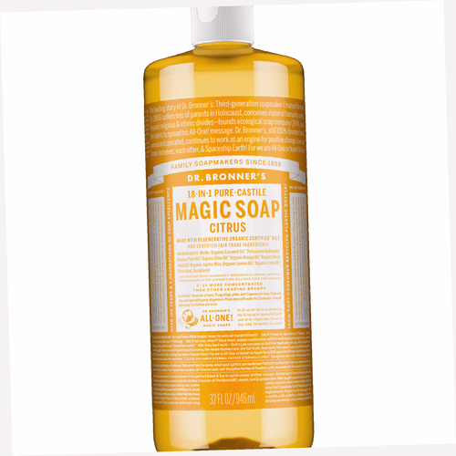 Citrus Pure-Castile Liquid Soap for Body & Hands