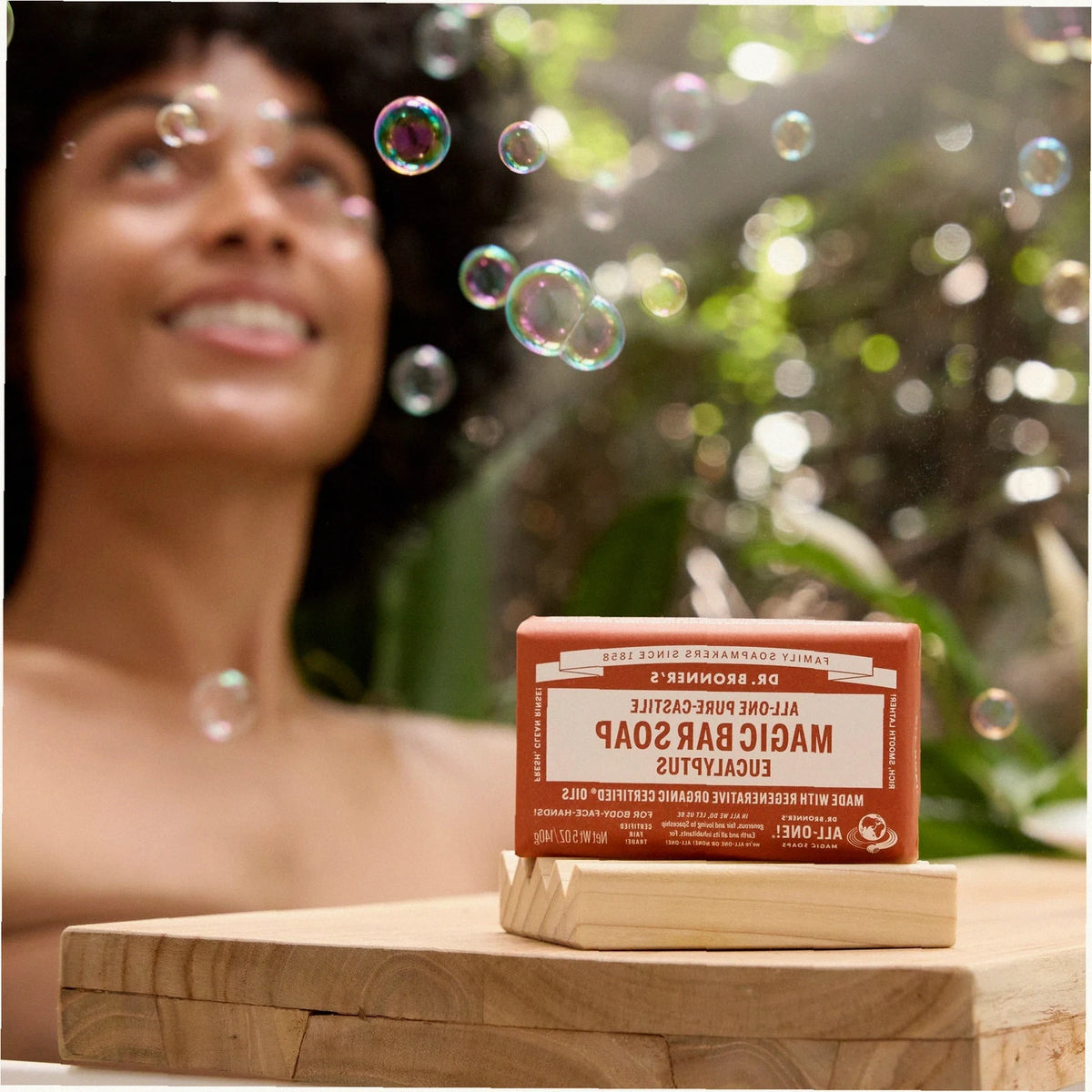 Eucalyptus Pure-Castile Bar Soap Natural Hand Cleanser
