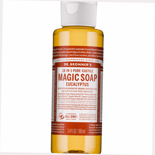 Eucalyptus Pure-Castile Liquid Soap for Body & Hands