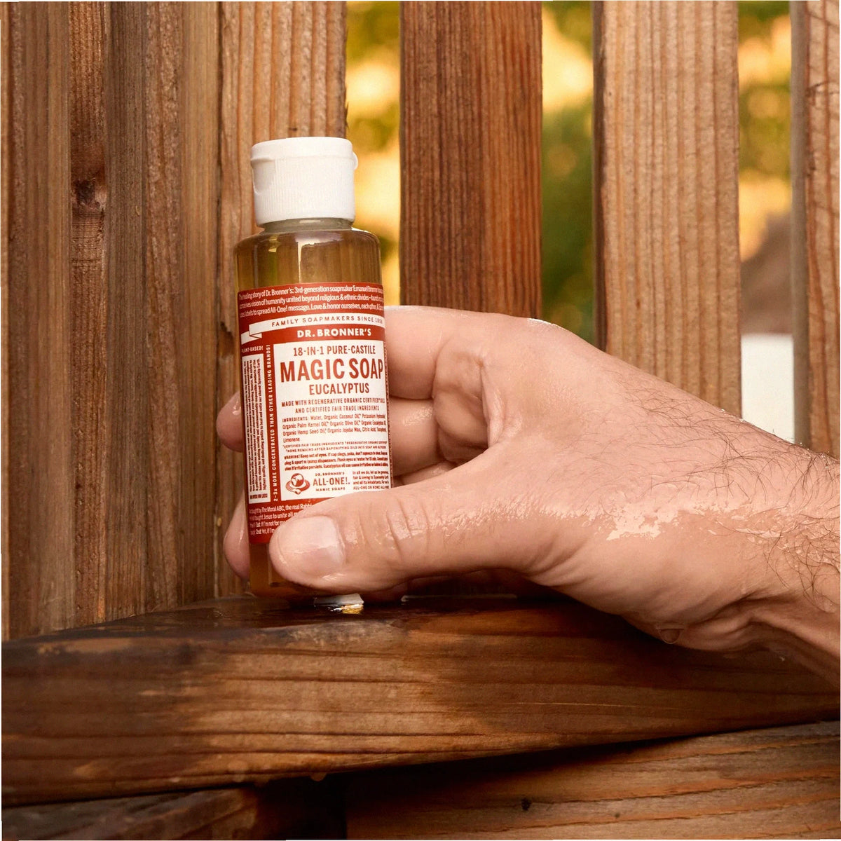 Eucalyptus Pure-Castile Liquid Soap for Body & Hands
