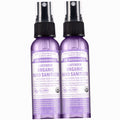 Lavender Natural Hand Sanitizer Gel 2 Pack Travel