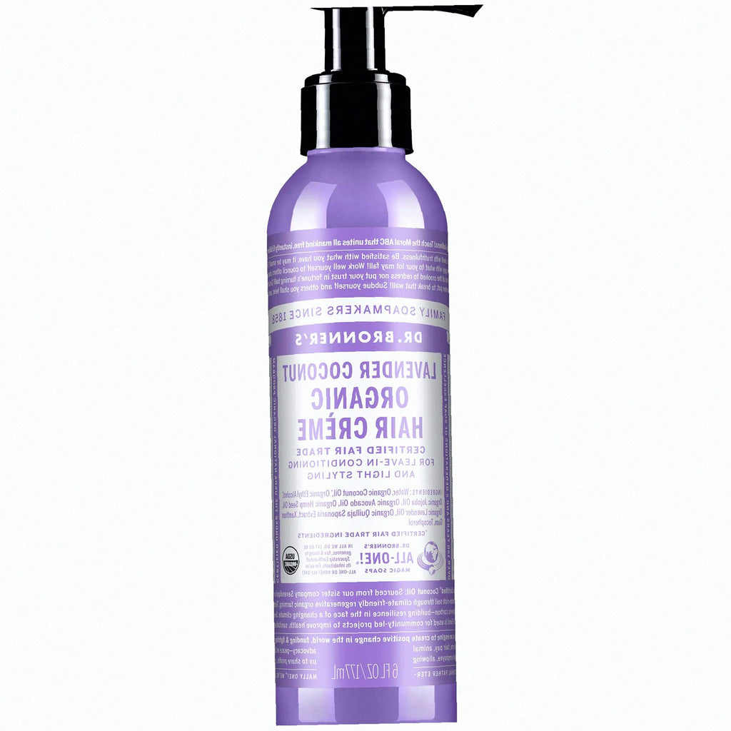 Lavender Organic Hair Creme Styling Conditioning