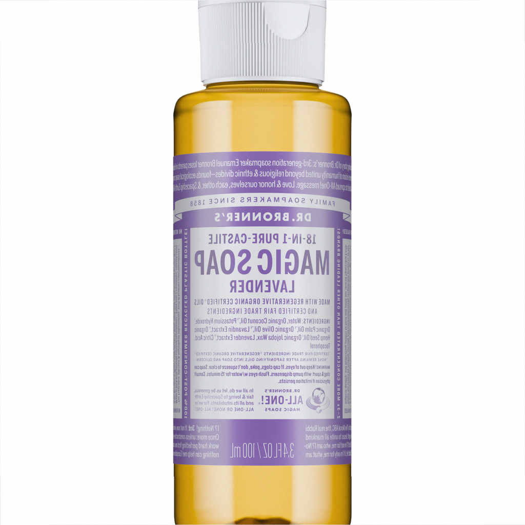 Lavender Pure-Castile Liquid Soap for Body & Hands