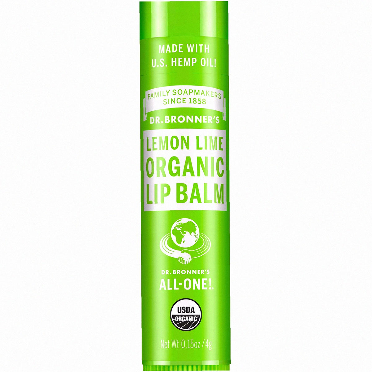 Lemon Lime Organic Lip Balm Natural Moisturizing Care
