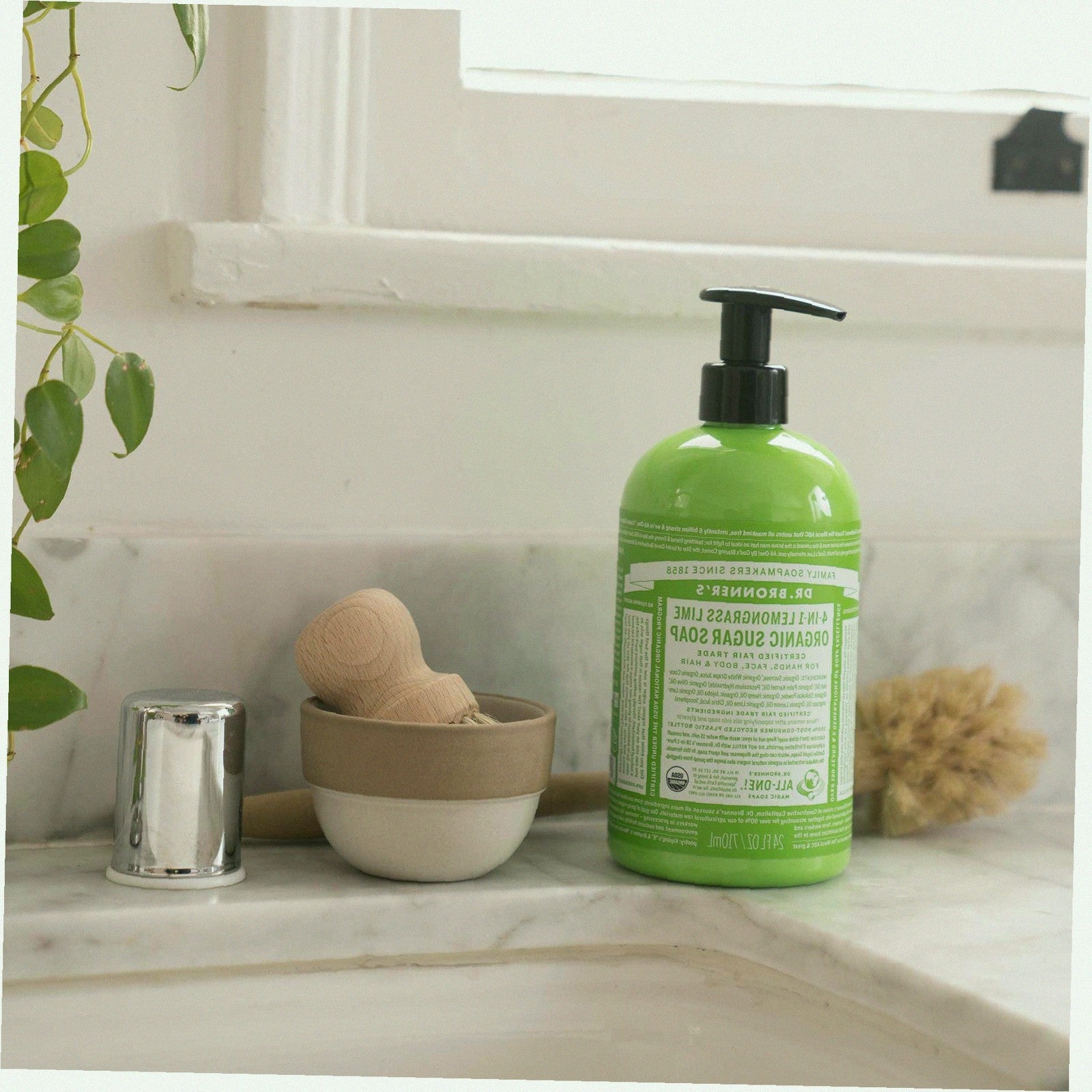 Lemongrass Organic Sugar Soap Creamy Body Wash