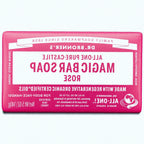 Rose Pure-Castile Bar Soap Natural Hand Cleanser