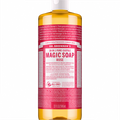 Rose Pure-Castile Liquid Soap for Body & Hands