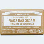 Sandalwood Jasmine Pure-Castile Bar Soap Natural Hand Cleanser