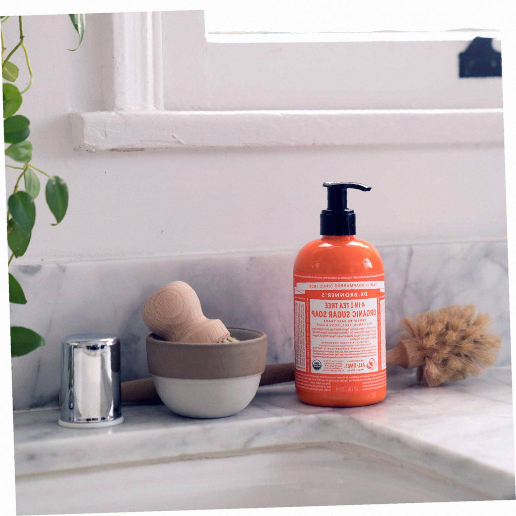 Tea Tree Organic Sugar Soap Creamy Body Wash