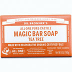 Tea Tree Pure-Castile Bar Soap Natural Hand Cleanser