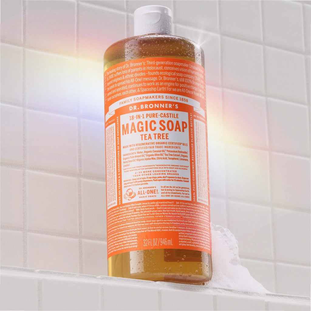 Tea Tree Pure-Castile Liquid Soap for Body & Hands